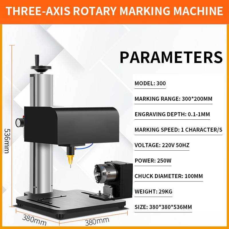 Desktop Portable Metal Signage Nameplate Marking Machine 3Axis Touch-screen Electric Pneumatic Lettering Machine