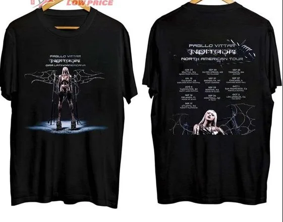 

Pabllo Vittar Noitada 2023 North American Tour Merch Shirt