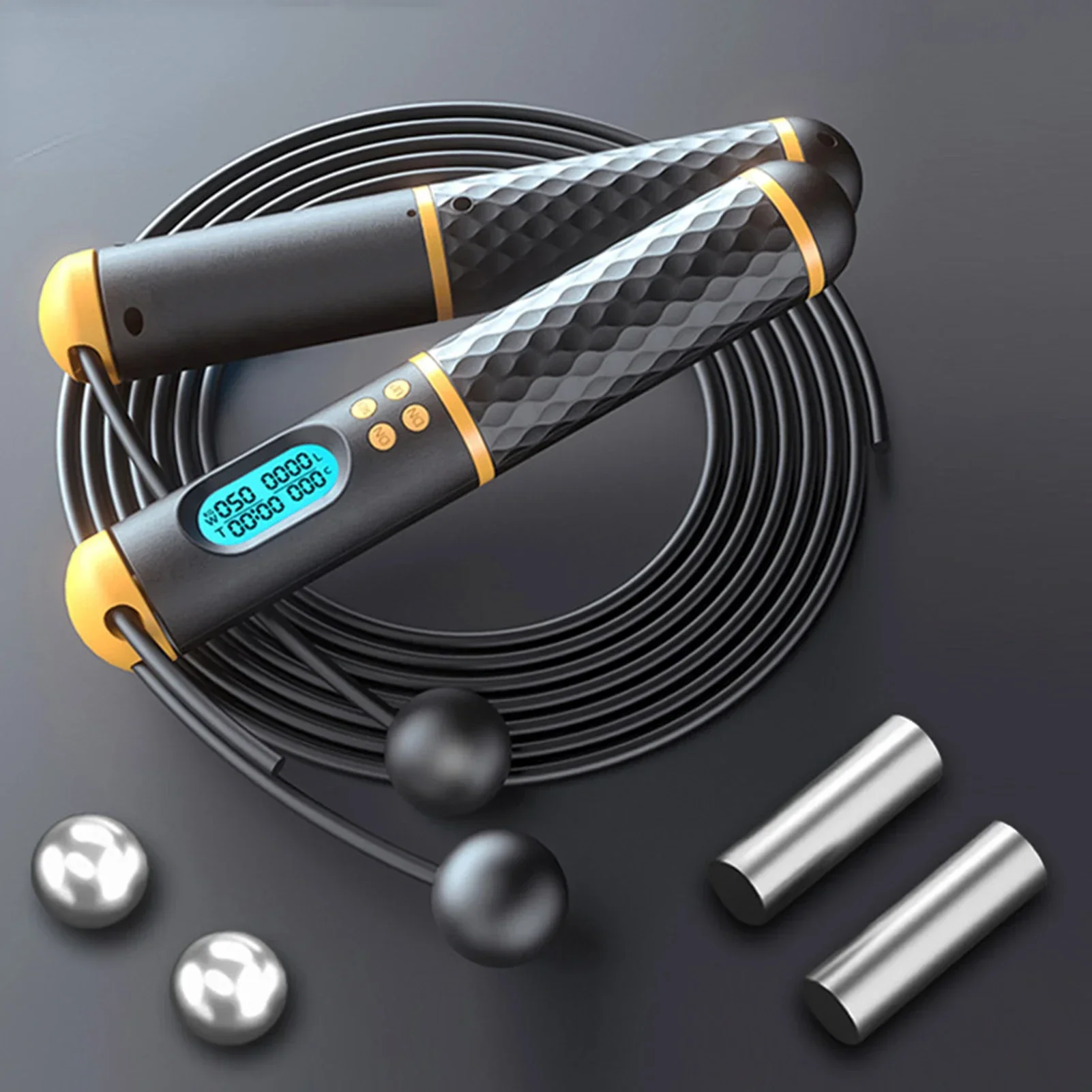 

Youpin Digital Counting Wireles Jump Rope Cordless Skipping Rope Speed for Boxing Training Weight Loss Home Exercise Workout Hot