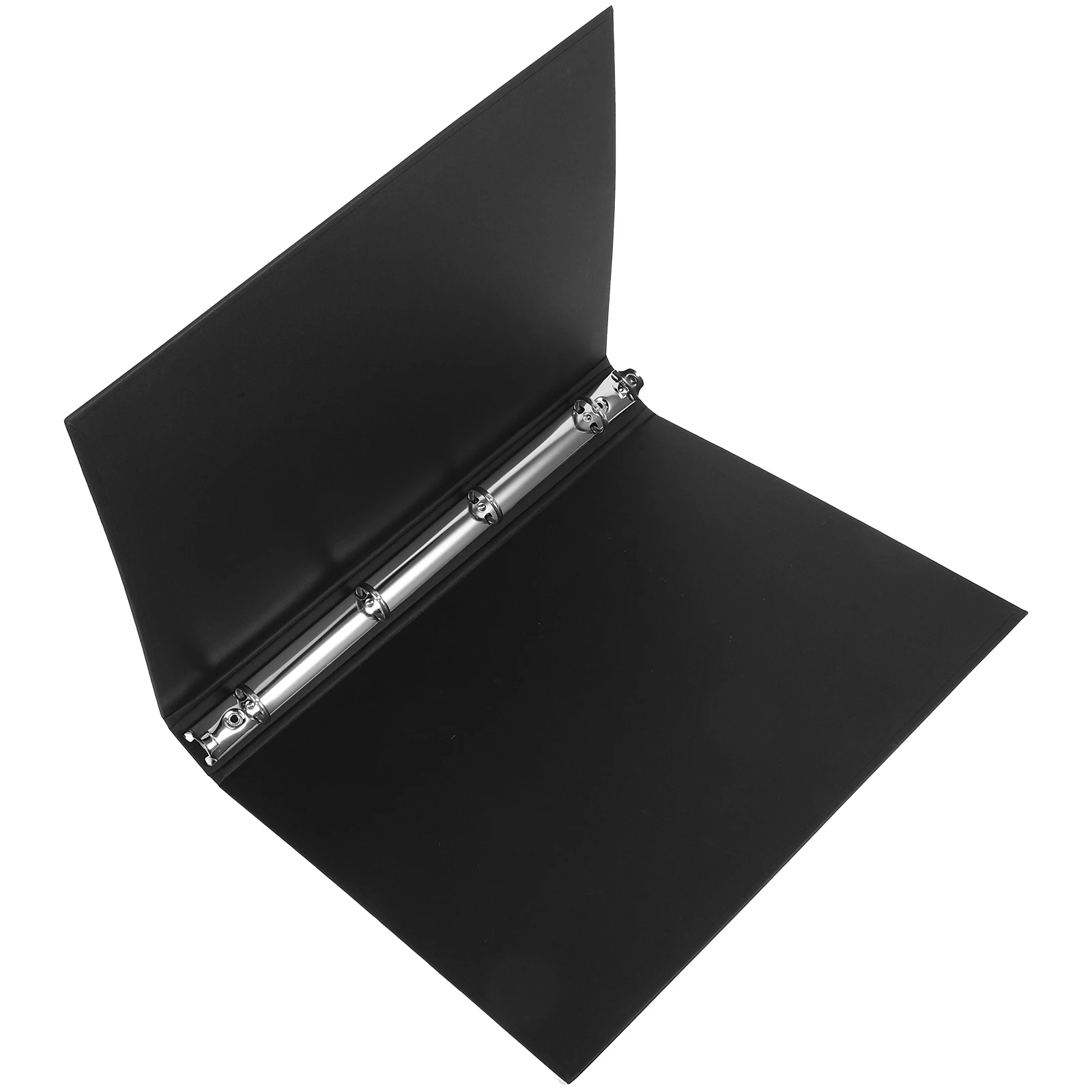 1pc A4 4 Ring Binder Cover Kraft Paper Notebook Shell For School Planner Loose Leaf Binding Folder Binder Journal