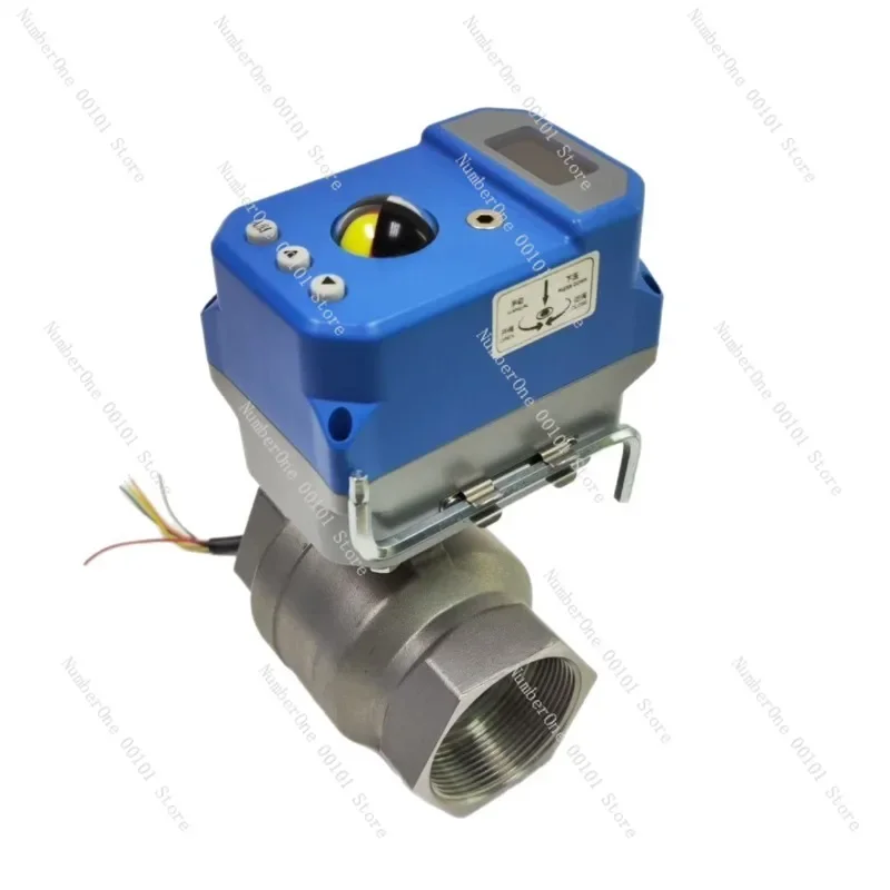 30Nm Smart Electric Actuator, 4-20mA Analog Control RS485 Communication for Automation Valve Regulation