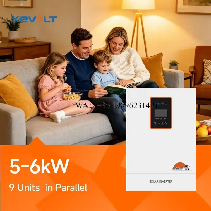 KEVOLT 10kW Solar Energy System 5kW 10kW Paneles Solares Kit Complet with Batterie Lithium All in One Solar Power System