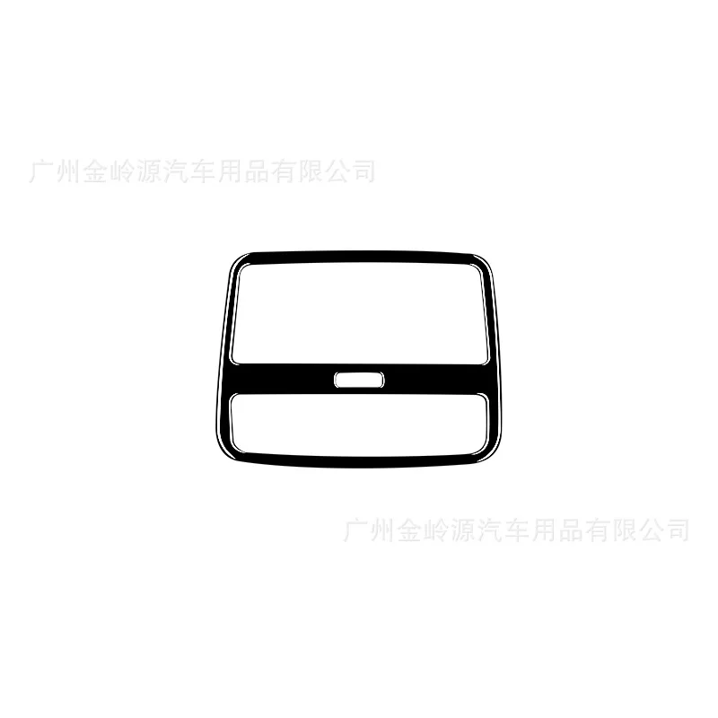 For 17-19 Audi A4 Piano Black Rear Exhaust Vent Panel Decorative Sticker Interior Modification Accessories