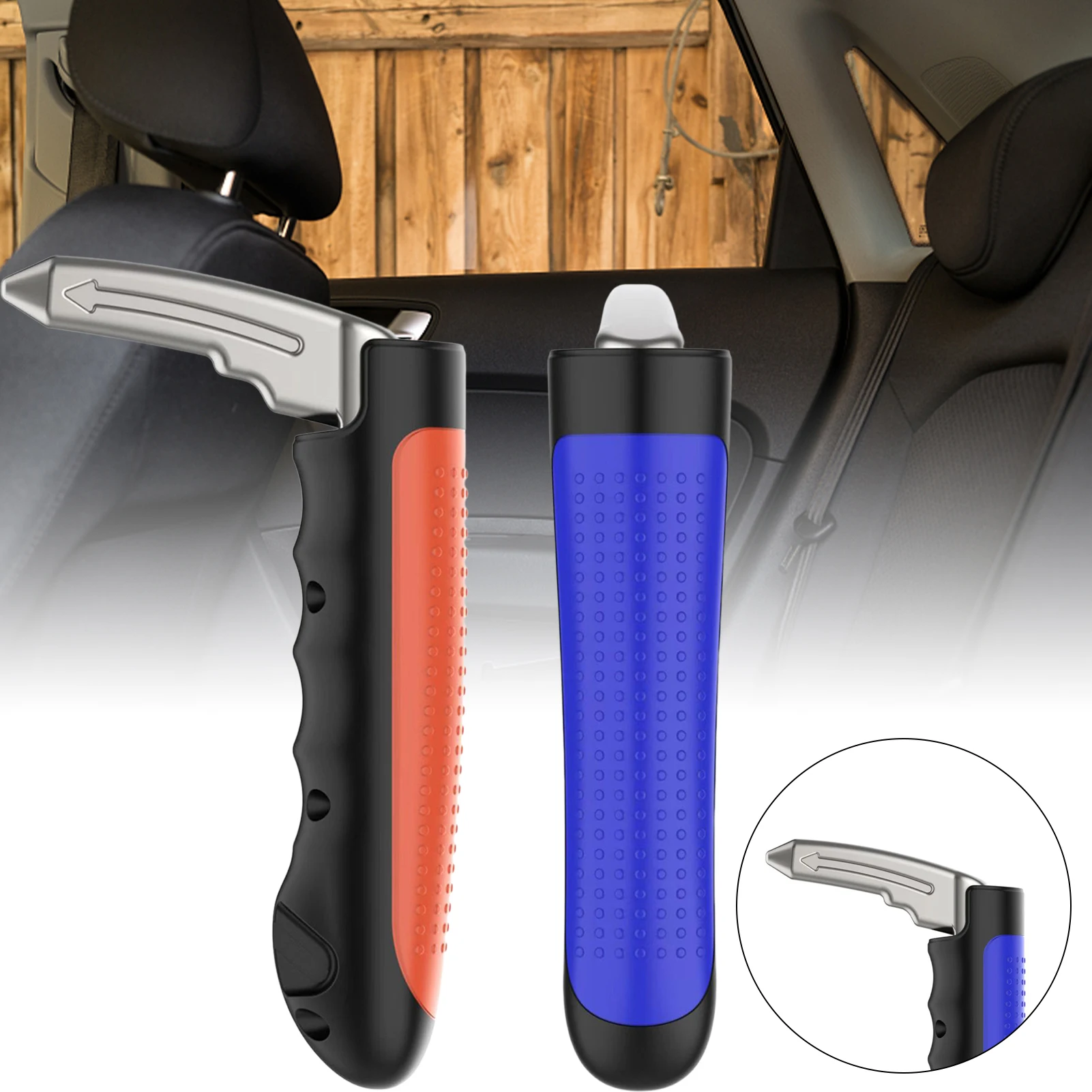 3 In 1 Car Door Handle Assist Bar Wear-resistant Anti-Slip Handles For Auto Interior