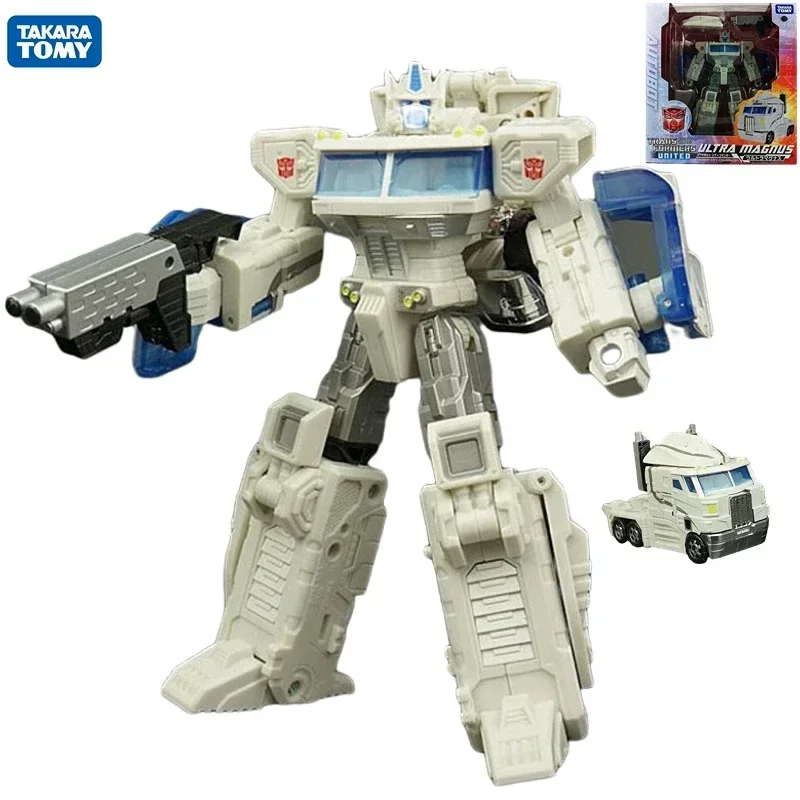 

In Stock Transforming toys White Ultra Magnus FPJ Commander Genuine Robot Anime 3C Action Figure Toy Collection Gift