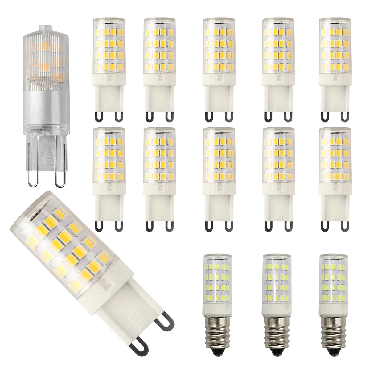 2Pcs G9 LED Light 2.5W 3W 5W AC 220V 230V G9 E14 LED Lamp LED Corn Bulb SMD 2835 LED G9 Light Replace 30W Halogen Lamp Light