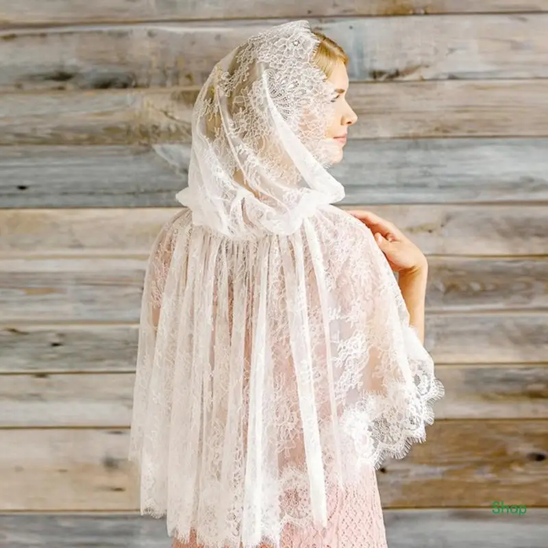 Dropship Fashion Shawl for Woman Lightweight Casual Wedding Party Sunproof Lace Scarf