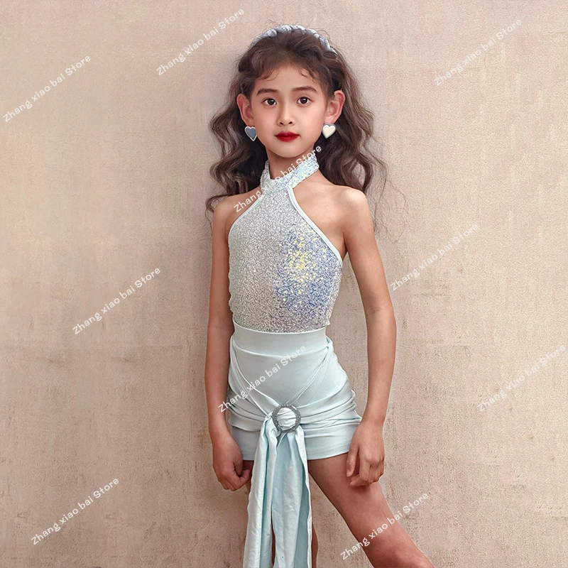 

Rumba Samba Tango Dance Clothes Latin Practice Dress Girls Latin Dance Dress Girls Standard Ballroom Dance Competition Dresses