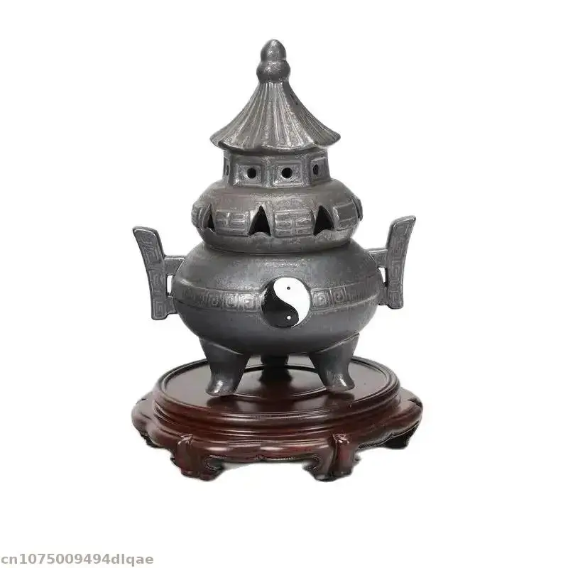 High End Home Crafts Base Mini Model Display Pedestal Vase Plant Decoration Base Incense Burner Display Pedestal