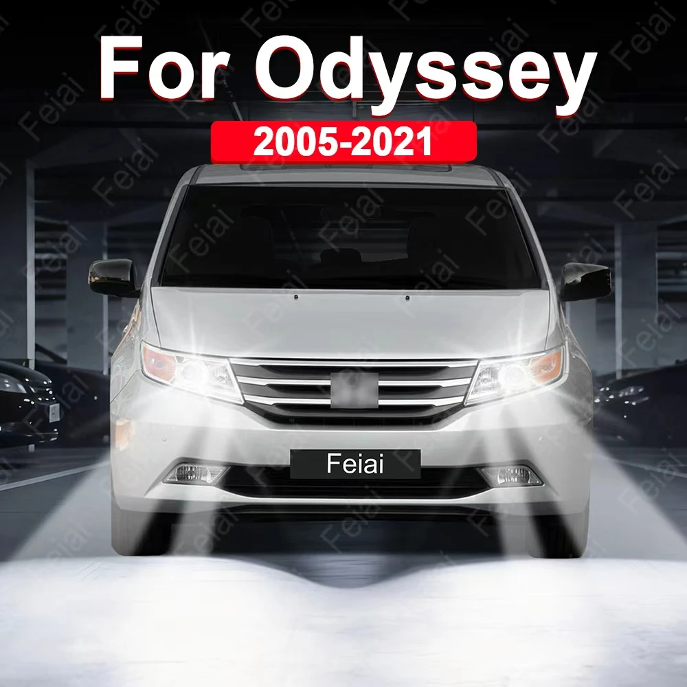 

Светодиодные лампы для фар Honda Odyssey 2005-2021, аксессуары для фар Odyssey LED