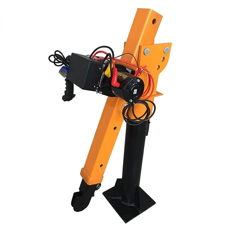 

cheap 1 ton hydraulic mini pickup truck crane