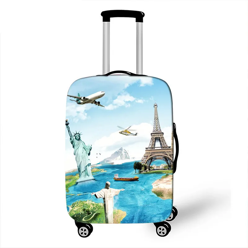 

Statue of Liberty Thicken Luggage Cover 18-32 Inch Suitcase Covers Trolley Baggage Dust Protective Case Cover Travel Accessories