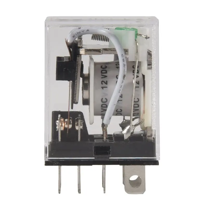 3X DC 12V Coil 10A 240VAC 28VDC DPDT Electromagnetic Relay JQX-13F2Z