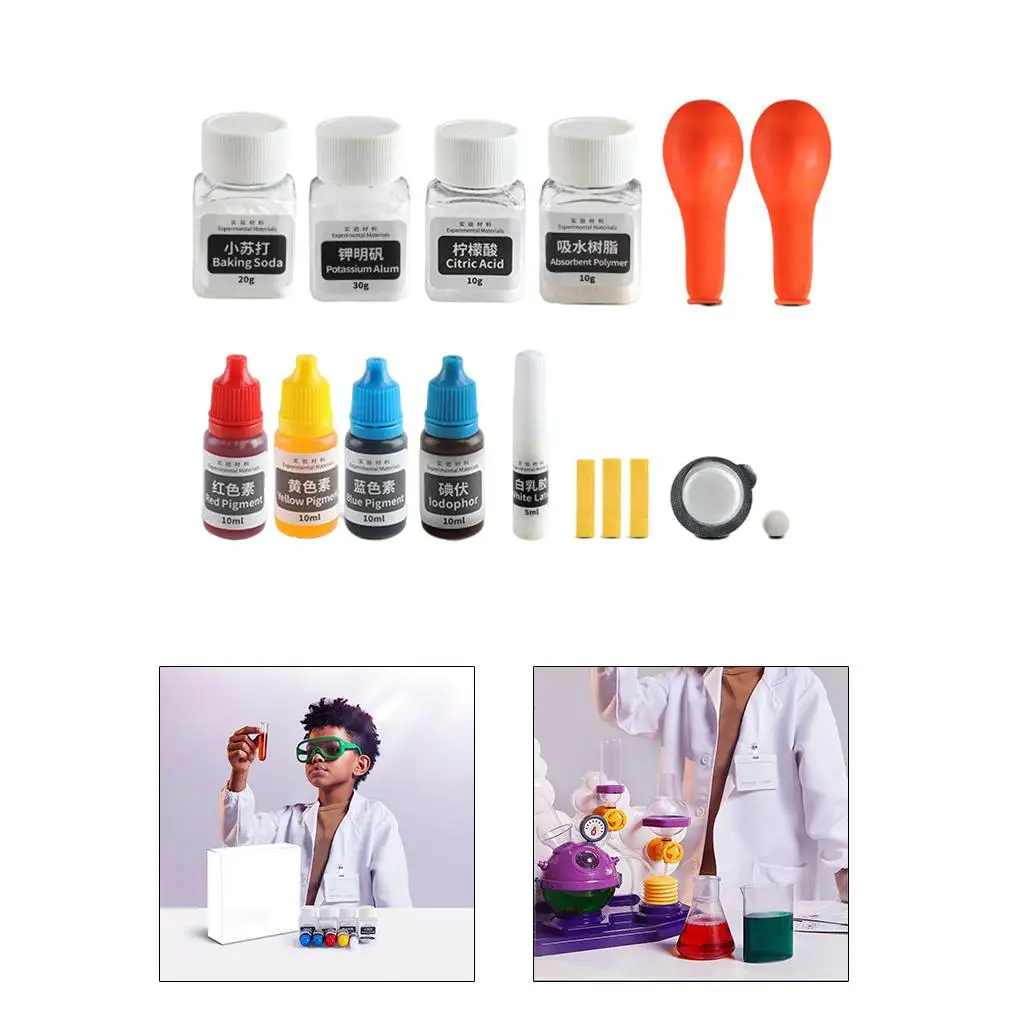 Chidlren 化学科学キット DIY 化学実験活動探検 子供の誕生日ギフト用