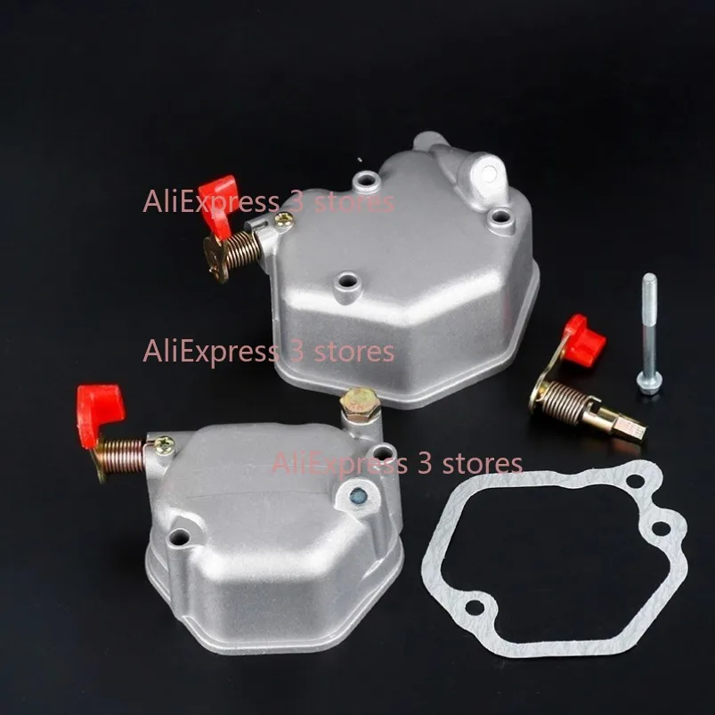 غطاء اسطوانة مناسب لمحرك الديزل 170 178 186 188 192 198F 1100F مولد 3KW 5KW 8KW 10KW غطاء الضغط المنخفض رأس الاسطوانة #1