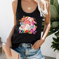 Hot Sale Vest T-shirt Manana Sera Bonito Bichota Karol G Tshirt Women Tank Top Woman Graphic T Shirts Tee Modna Odzież