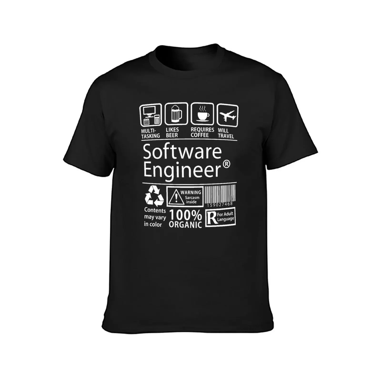 Software Engineer T-Shirt tees anime t shirts blacks shirts graphic tees black t-shirts for men