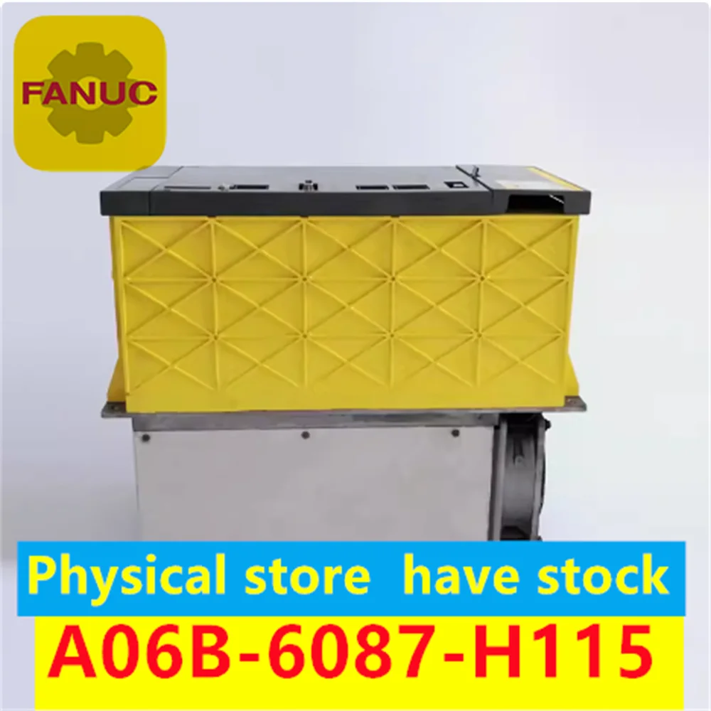 

FANUC driver A06B-6087-H115 Original Fanuc Old Spindle drive A06B-6087-H115 physical store spot supply