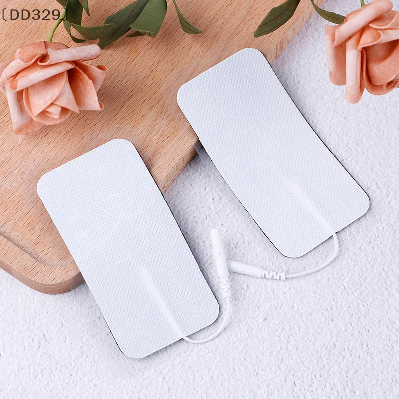 

〔DD329〕 2 Pcs Electrode Patches For Massager Physiotherapy Self Adhesive Patch 5*10cm