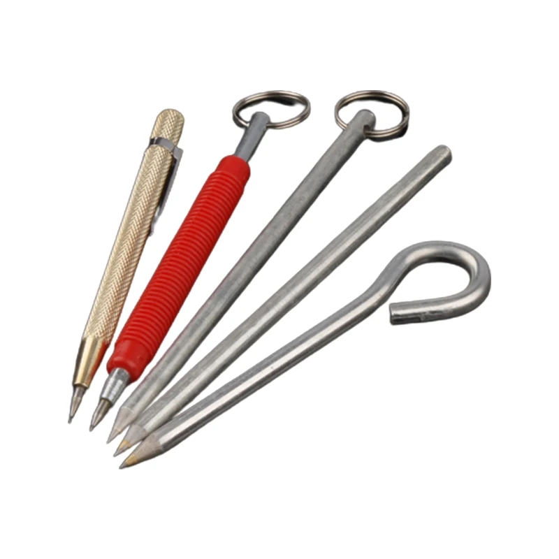 Y1UB 5 Styles Manual Tile Cutter Portable Alloy Scriber Pointed Tile Cutter for House