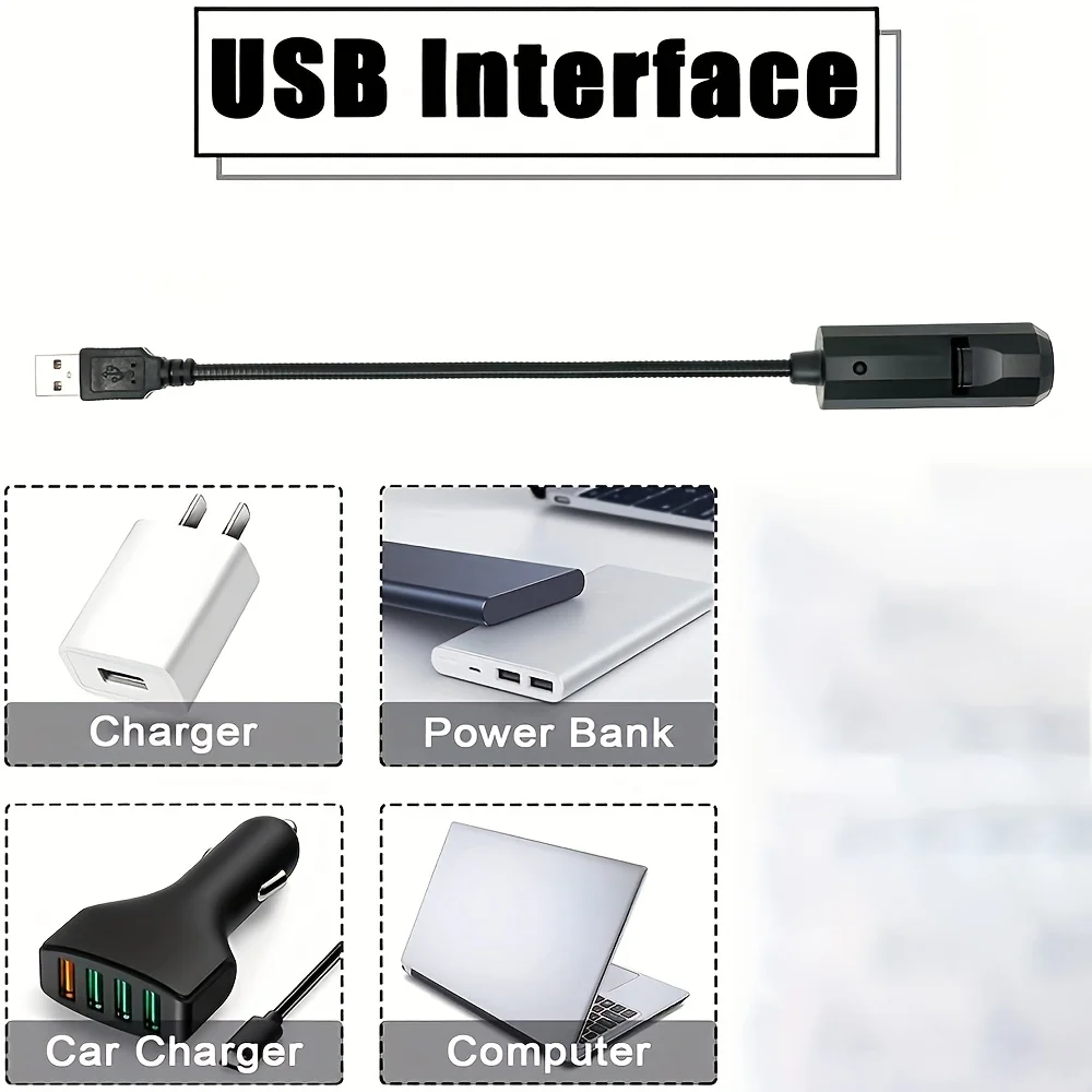 Lampu Bintang LED 1 plus 11 Aksesori CIP, lampu malam LED bertenaga USB, lampu atap dapat diputar dan dapat disesuaikan