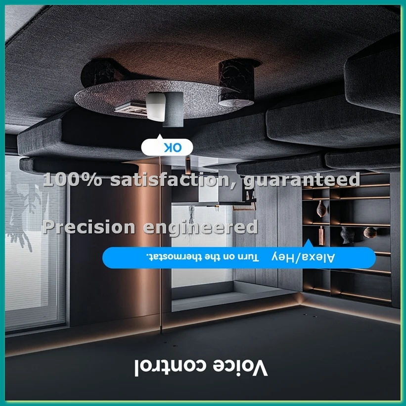 

Tuya ZigBee Smart Knob Thermostat Electric Floor Heating Temperature Controller Works with for GoogleHome White-BCBW