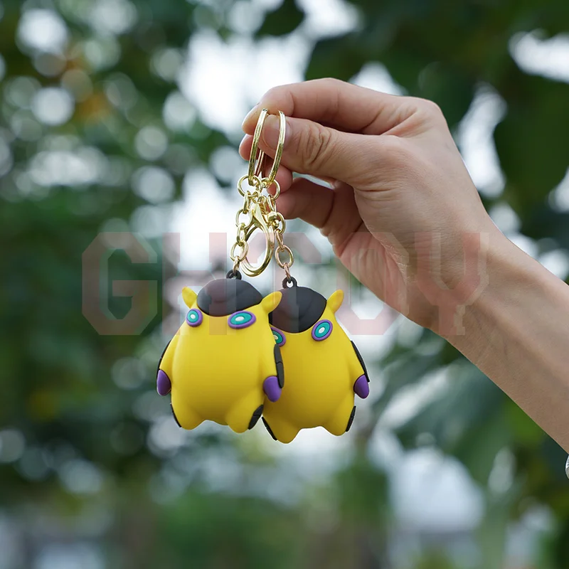 

6cm/2.36in Valorant Special Warfare Heroes 3d Cartoon Eggs Book bag keychain Creative Cute Pendant pvc backpack charm Toys Gifts