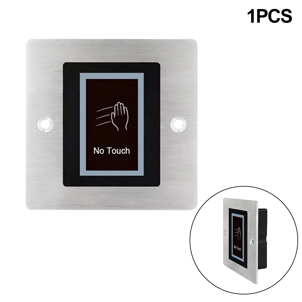 Infrared Sensor Access Infrared Sensor Switch Silver Black Replacement Touchless Waterproof Zinc Alloy Convenient