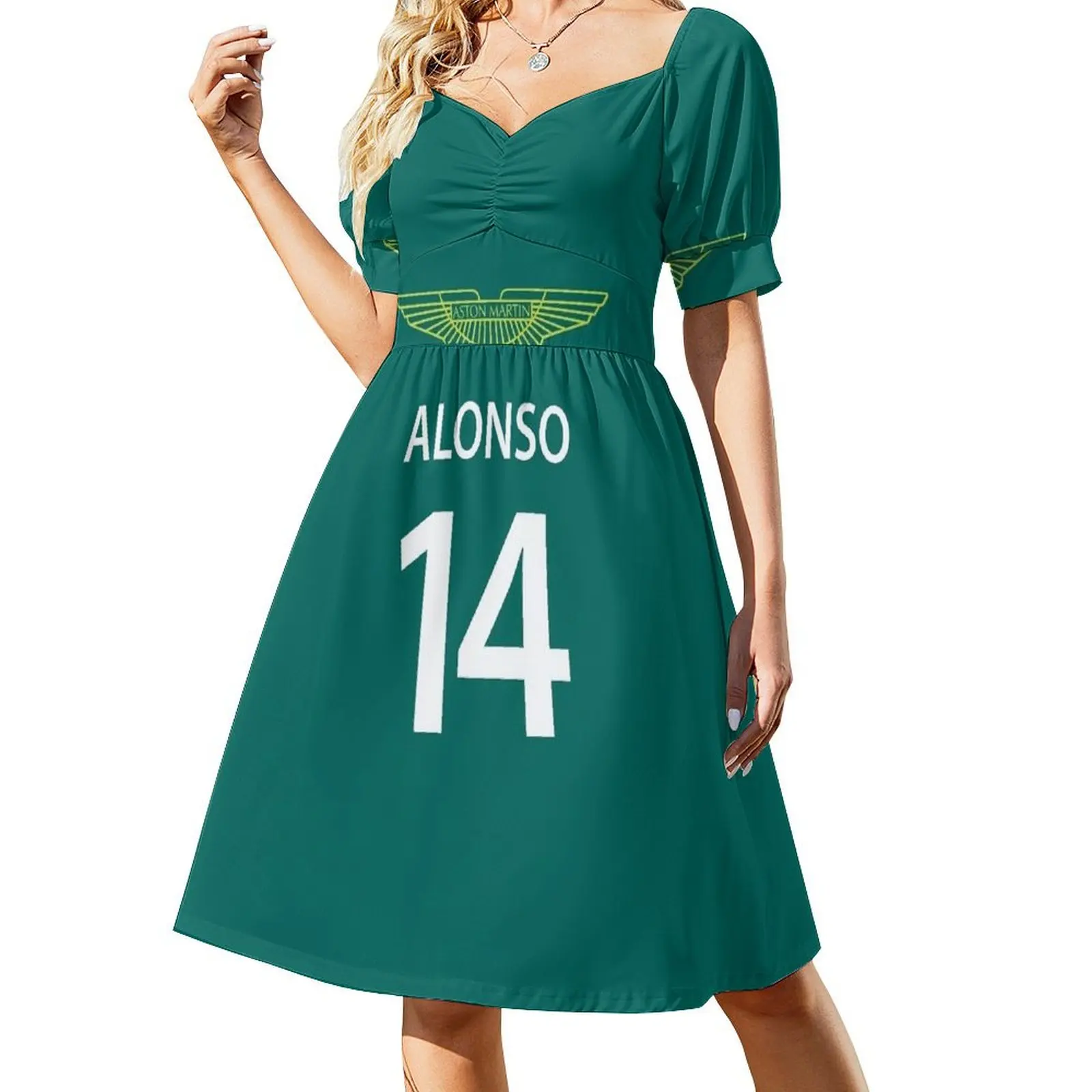 

F1 Fernando Alonso 14 Short-Sleeved Dress sexy dress summer dresses ladies 2025 summer dress women 2025