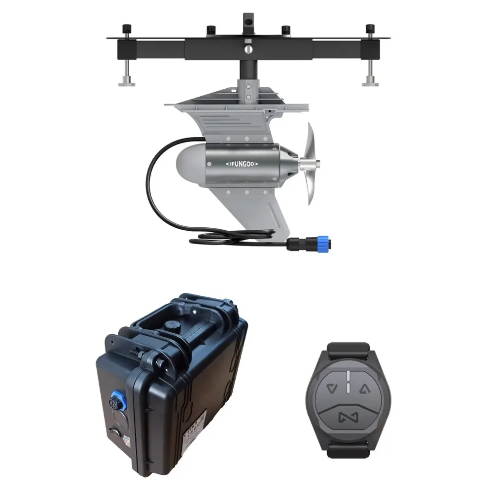

Safe waterproof kayak electric thruster for fishing boats