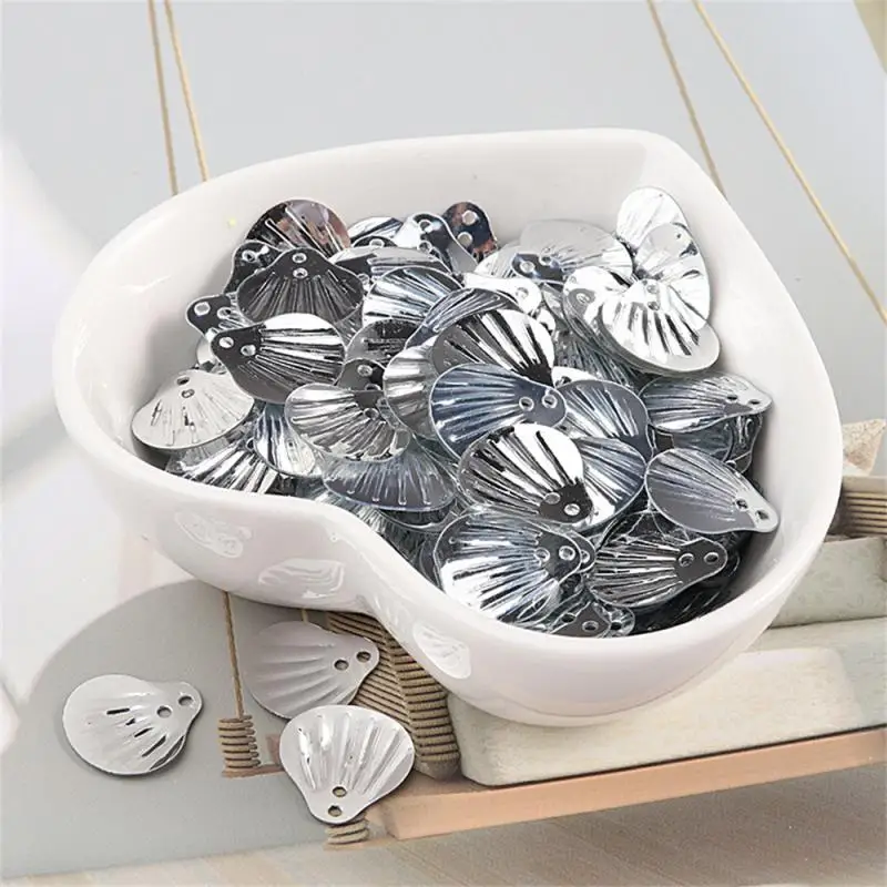 2/3/4BAGS Handmade Accessories Shell Reusable Not Easy To Break No Fading Sparkling Party Clothing Accessories Scale Bead