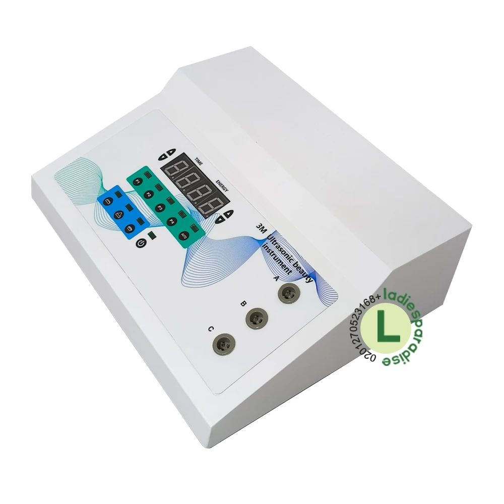 เครื่องนวดหน้าและผิวกายด้วยคลื่นอัลตราซาวนด์ 3 เมกะเฮิรตซ์ สำหรับการรักษาความงาม ลดเลือนริ้วรอย และบำรุงผิวหน้า