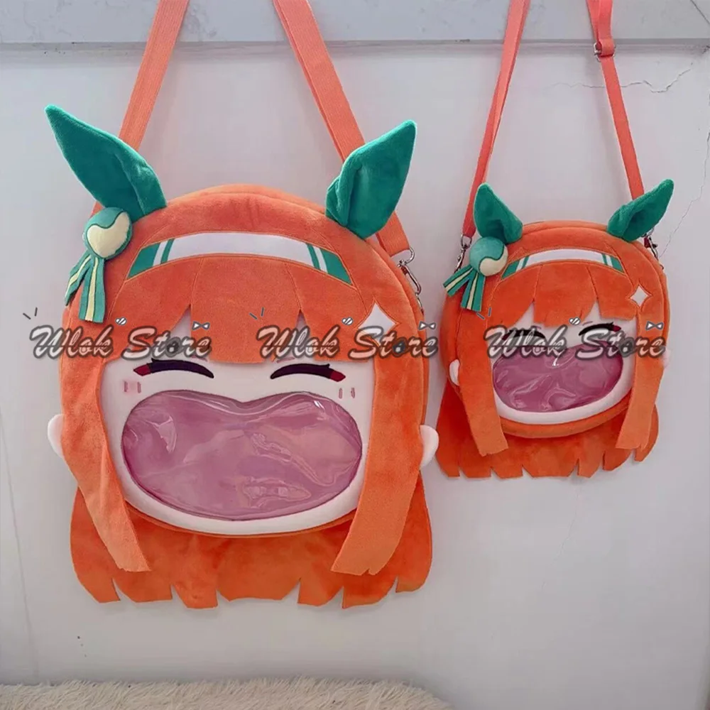 

Plush Silence Suzuka Pretty Derby Backpack Crossbody Bag Anime Cartoon Itabag Handbag Women Girl Christmas Halloween Party Gifts