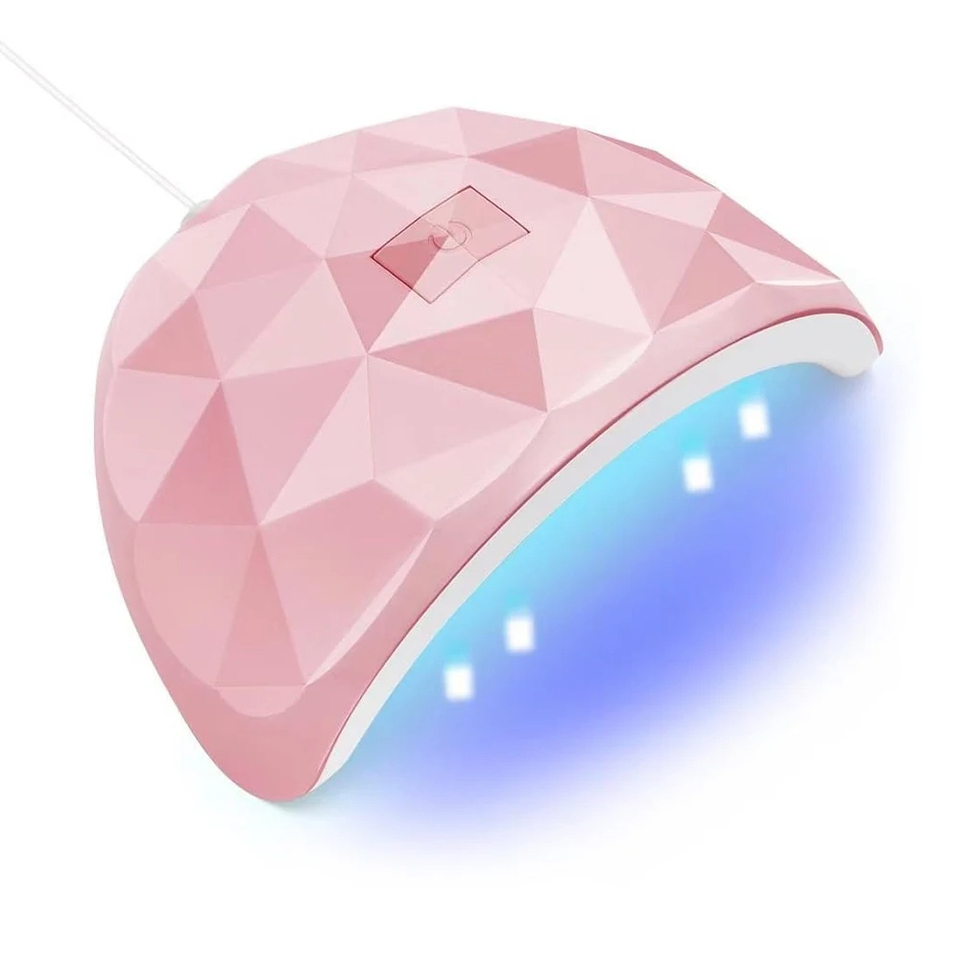  54W UV LED Nail Lamp - Sunlight Quick-Dry Nail Tool, Professional Fingernail & Toenail Art Salon Equipment 