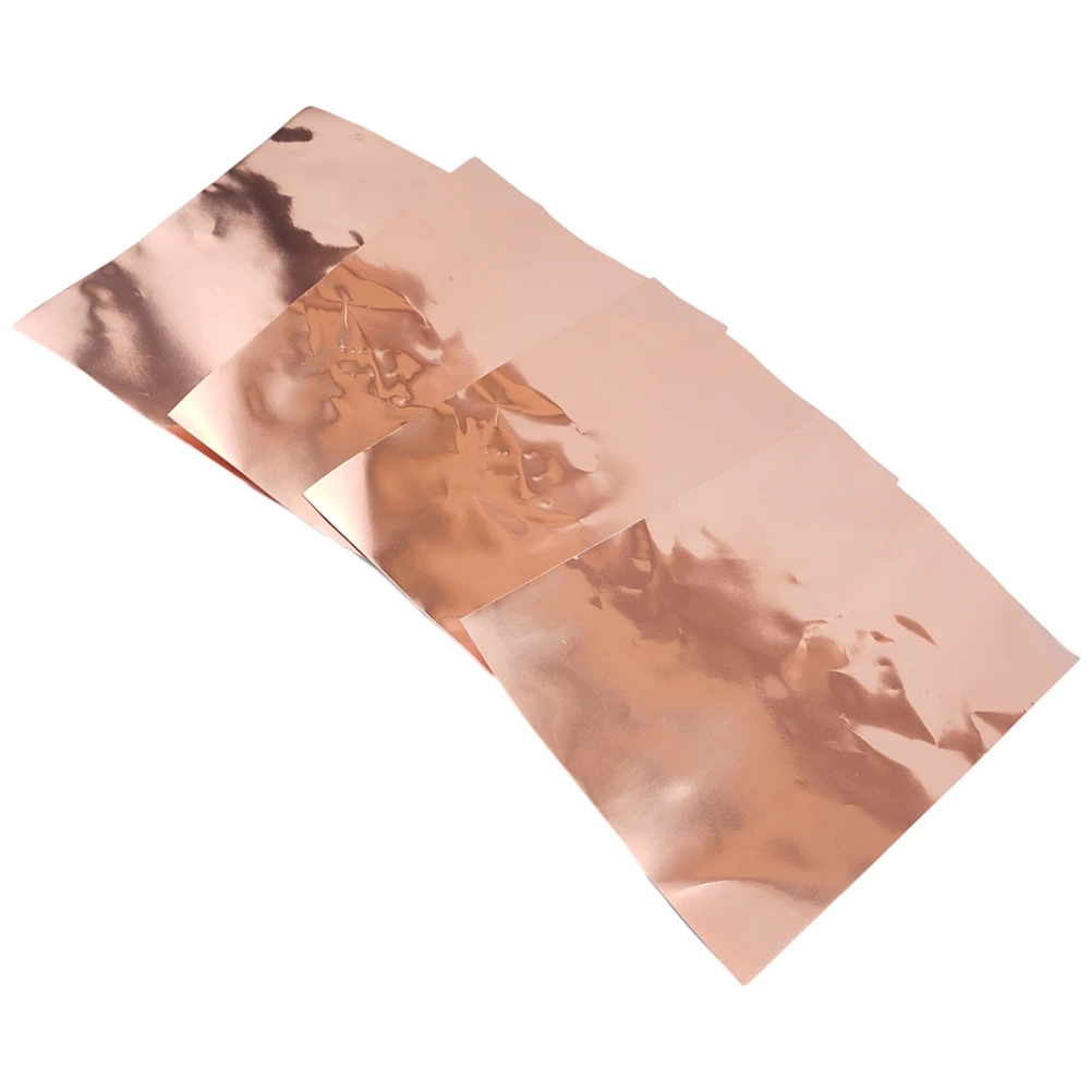 Copper Foil Tape Copper Shielding Sheet Guitar Self-Adhesive Shielding Heat Preservation Useful Waterproof  Copper
