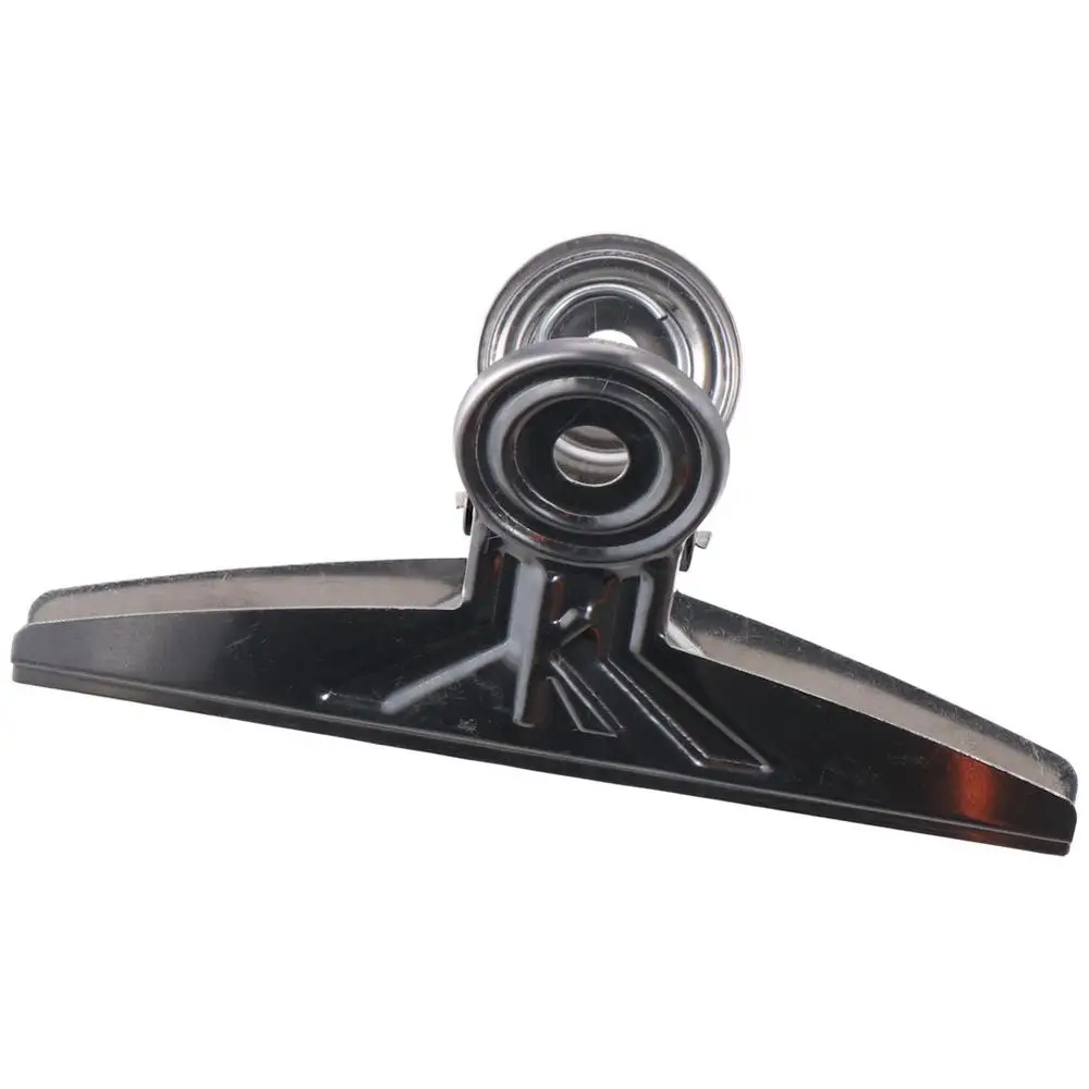 2 PCS Bulldog Clips, 20cm Jumbo Stainless Steel Bull Binder Paper Clip Clamps for Office (Sliver)