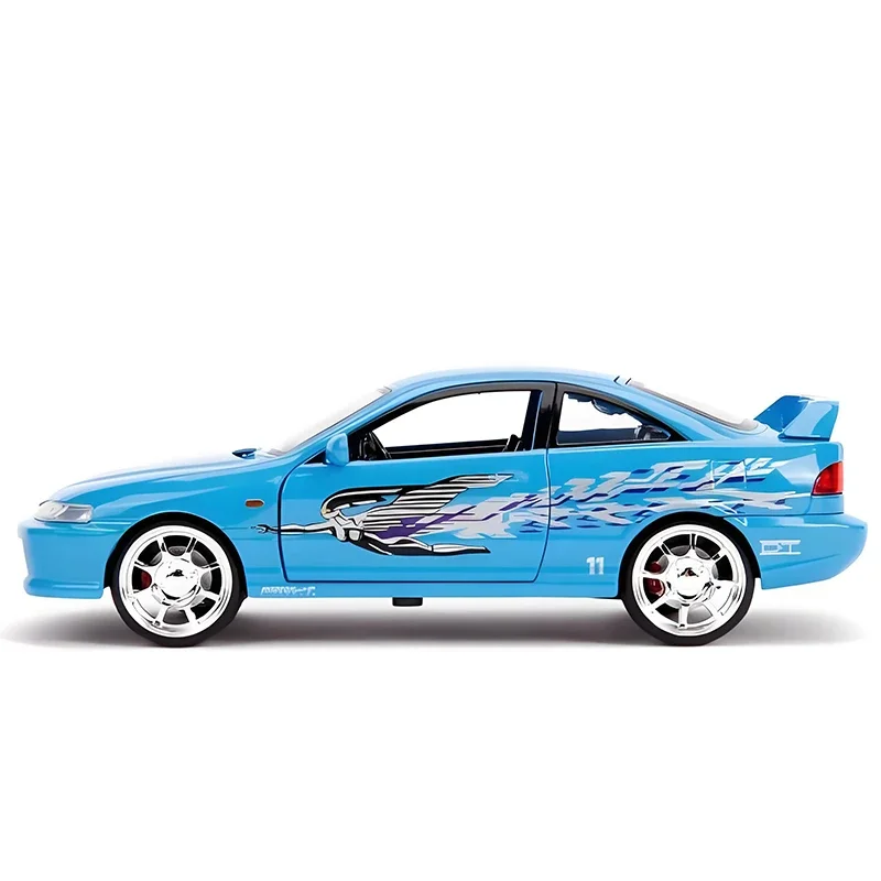 JADA 1:24 Fast & Furious MIA'S ACURA INTEGRA Alloy Car Diecasts & Toy Vehicles Car Model Miniature Scale Model Car For Children