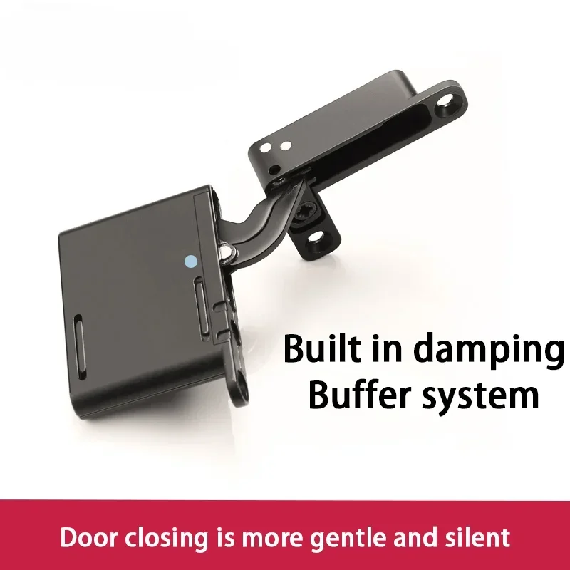 Adjustable Soft Close Concealed Air Hinge for Aluminium Frame Door - Invisible Door Hinge with 30 Degree Opening Angle