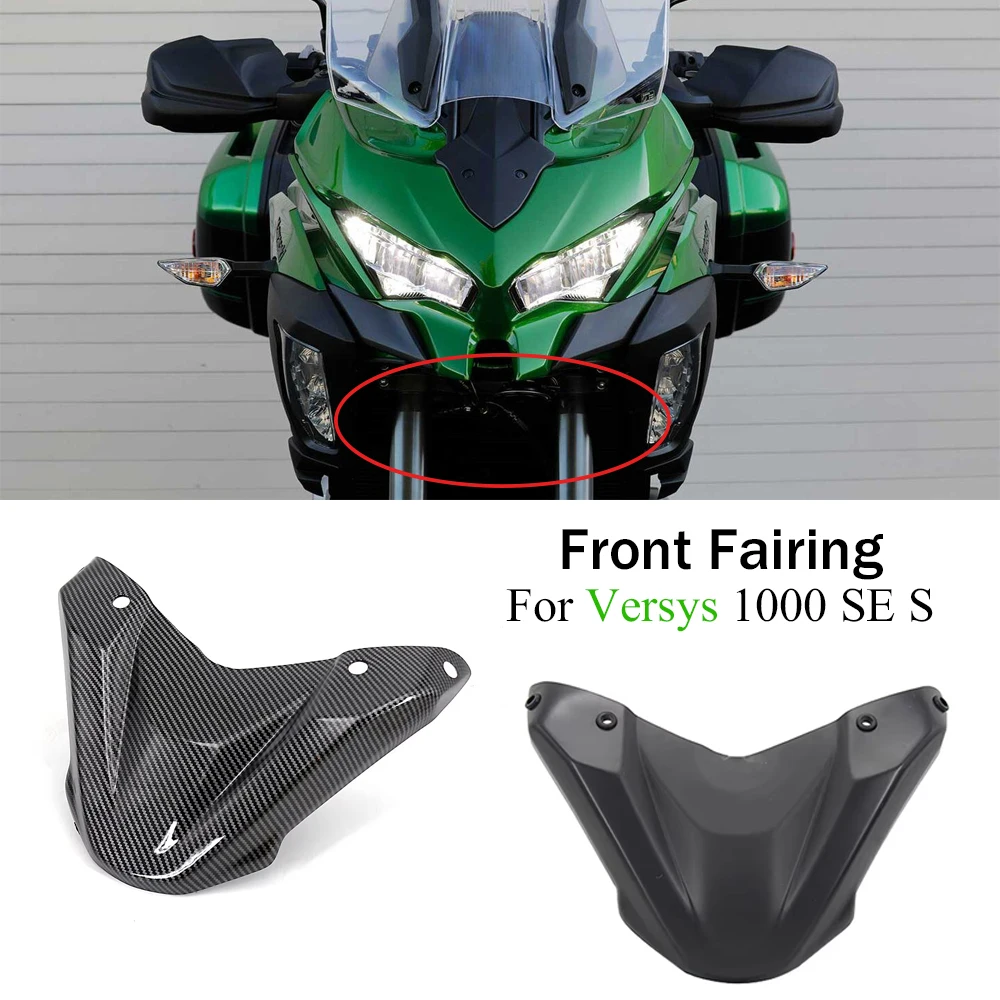 For Kawasaki Versys 1000 SE S VERSYS1000 2019 2020 2021 Motorcycle Accessorie Front Beak Fairing Extension Wheel Extender Cover