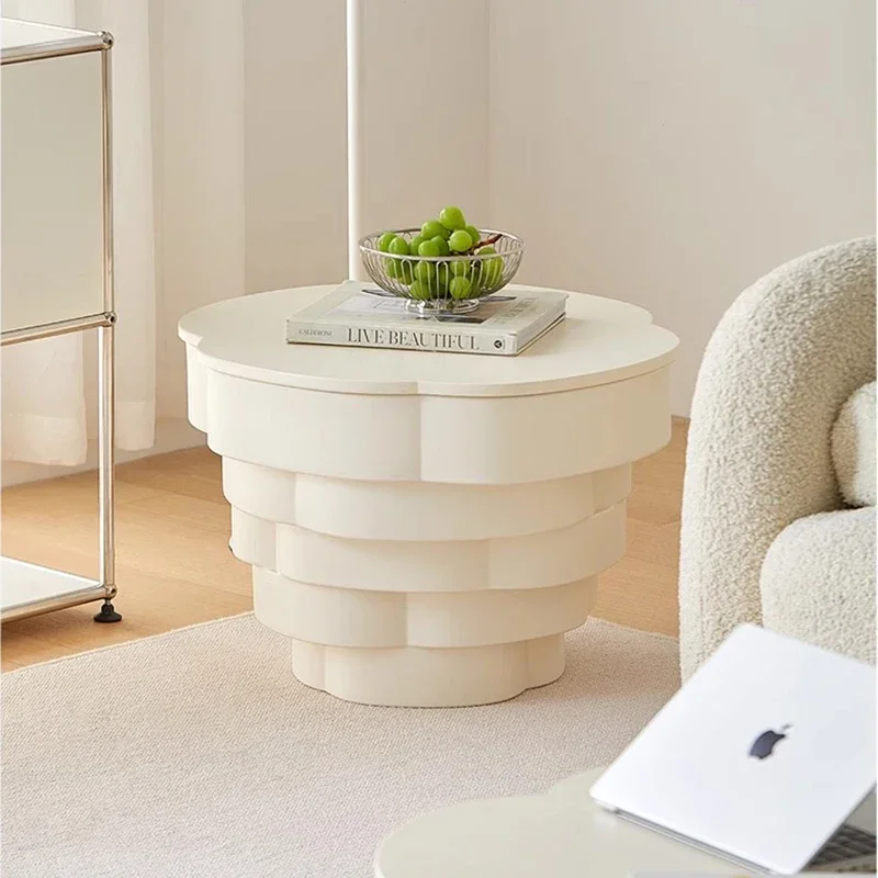 

Luxury White Coffee Table Oval Indoor Nook Minimalist Hotel Unique Coffee Corner Industrial Stolik Kawowy Living Room Furniture