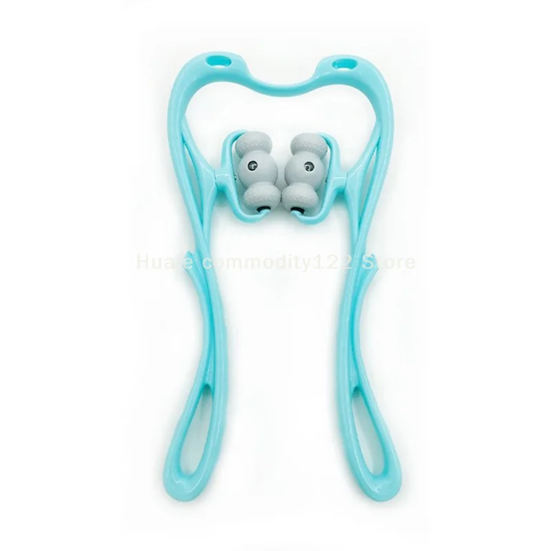 

Neck Massageador Massagem Relieve Hand Roller Neck Massager for Neck Shoulder Trigger Point Plastic Pressure Point Therapy