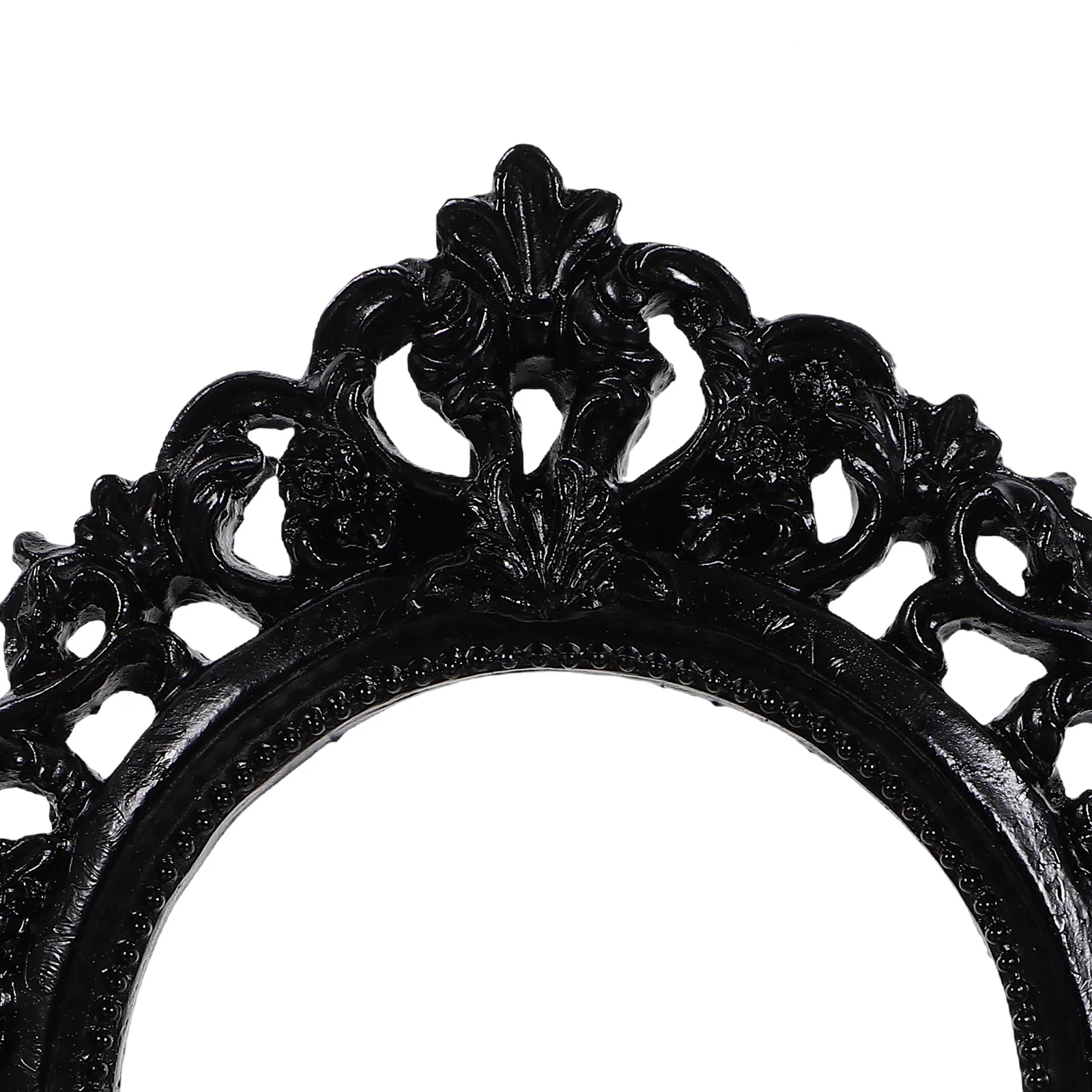 

2Pcs Resin Mini Picture Frame Vintage Style Photo Frame for Home Decor Photography Backdrop Display Art Craft