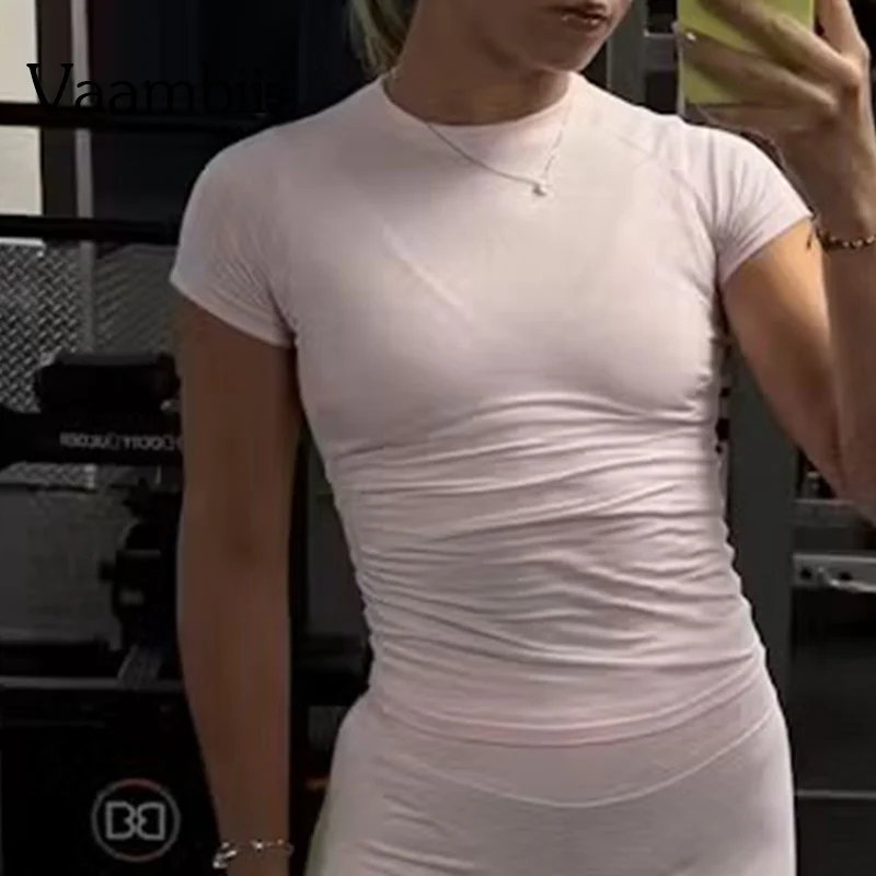 Impact Short Sleeve Top Versatile Top Sport Shirt Women Fitness Gym Workout Yoga Blouse Quick Dry Breathable Running Tee