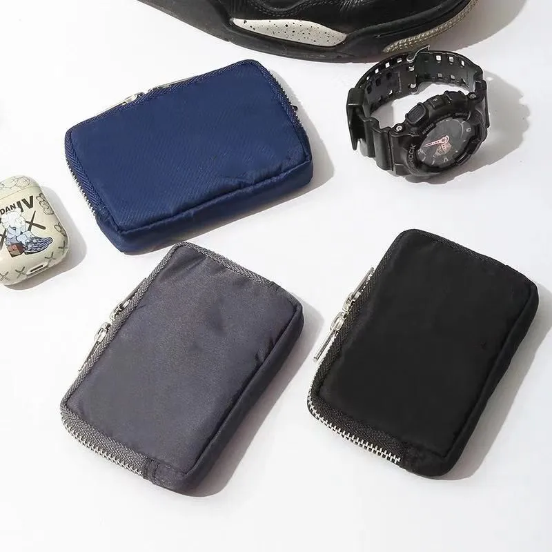 Japanese Men Wallet Coin Purse Small Card Holder Nylon Cloth Youth Purse Male Waterproof Small Purse