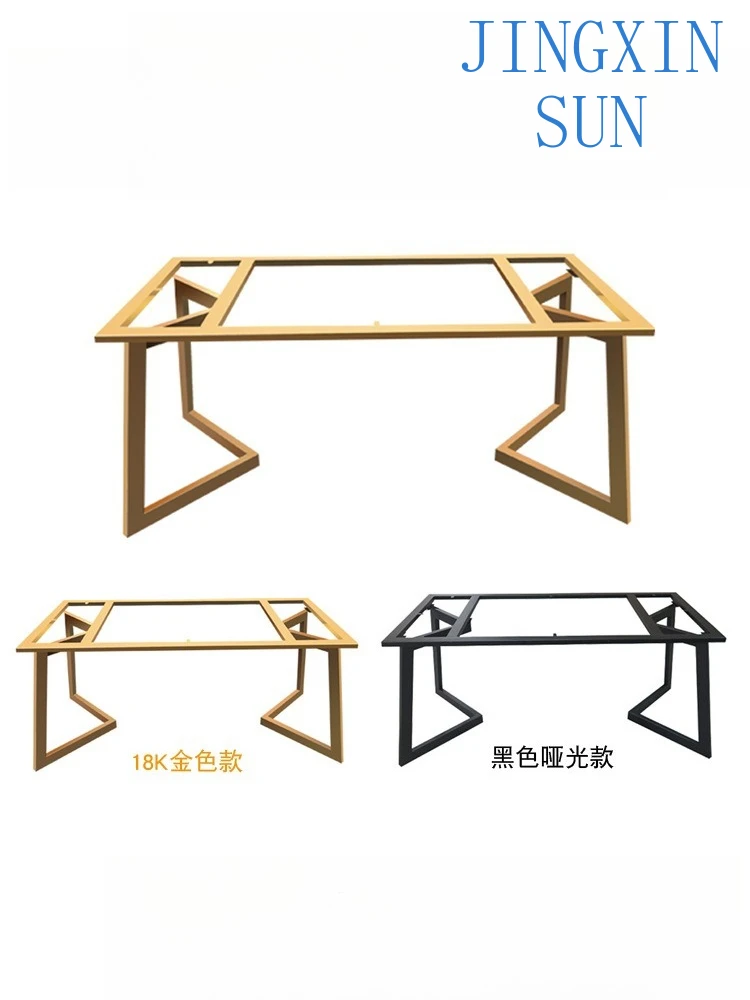 Carbon  legs bracket marble slate dining   bracket 70cm stainless  coffee table office