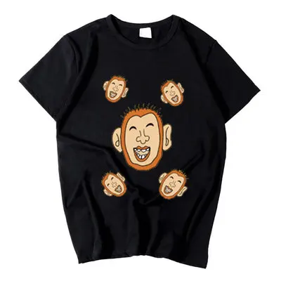 Mob T Shirt 100  Anime Mobu Saiko Hyaku Monkey Reigen arataka T-Shirt Cotton Short Sleeve Tees For Men Women