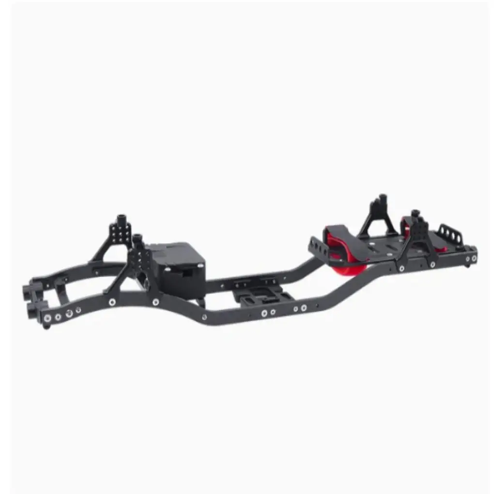 

RCGOFOLLOW Frame Chassis Kit Metal Car Chassis Frame Body Kit for Axial SCX10 1/10 RC Car Upgrade Parts