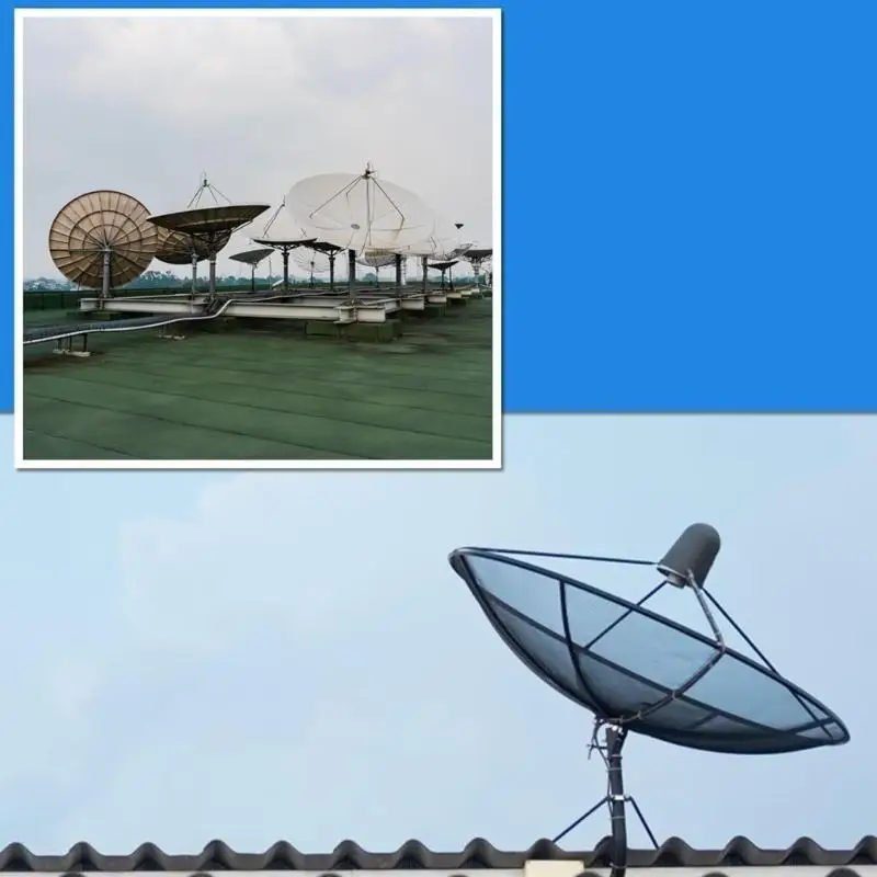 02DE Satellite Dish Bracket With Flexible Positioning Suitable For Residential Business Buildings Enhancing Stability