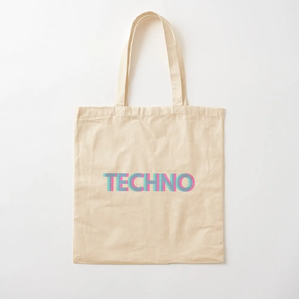 

Techno Tote Bag large size bags Large bags for women Women bags Canvas Tote Bag