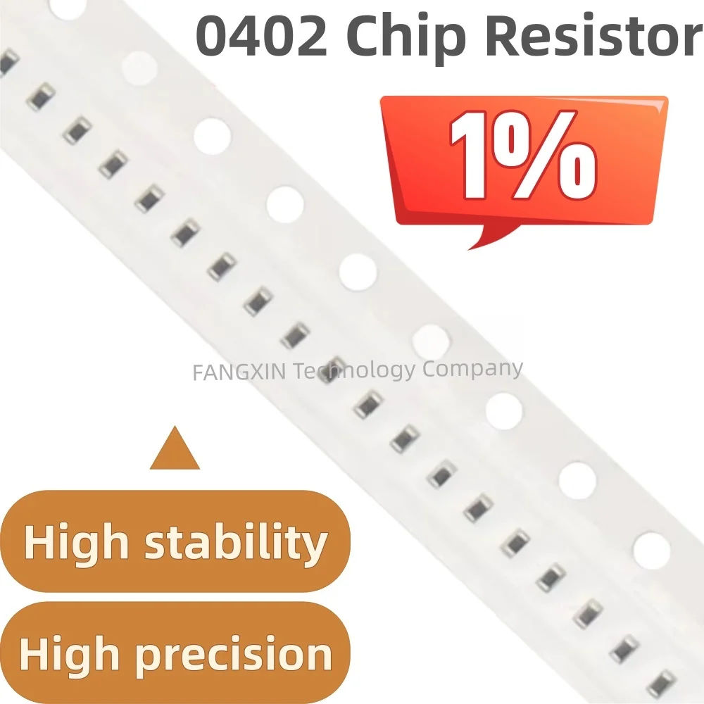 100pcs 0402 1% Resistor 1/16W 1.07K 1.15K 1.24K 2.21K 2.49K 2.8K 3.01K 4.02K 4.99K 6.65K 10.2K 12.4K 14K 24.9K 49.9K 105K ohm
